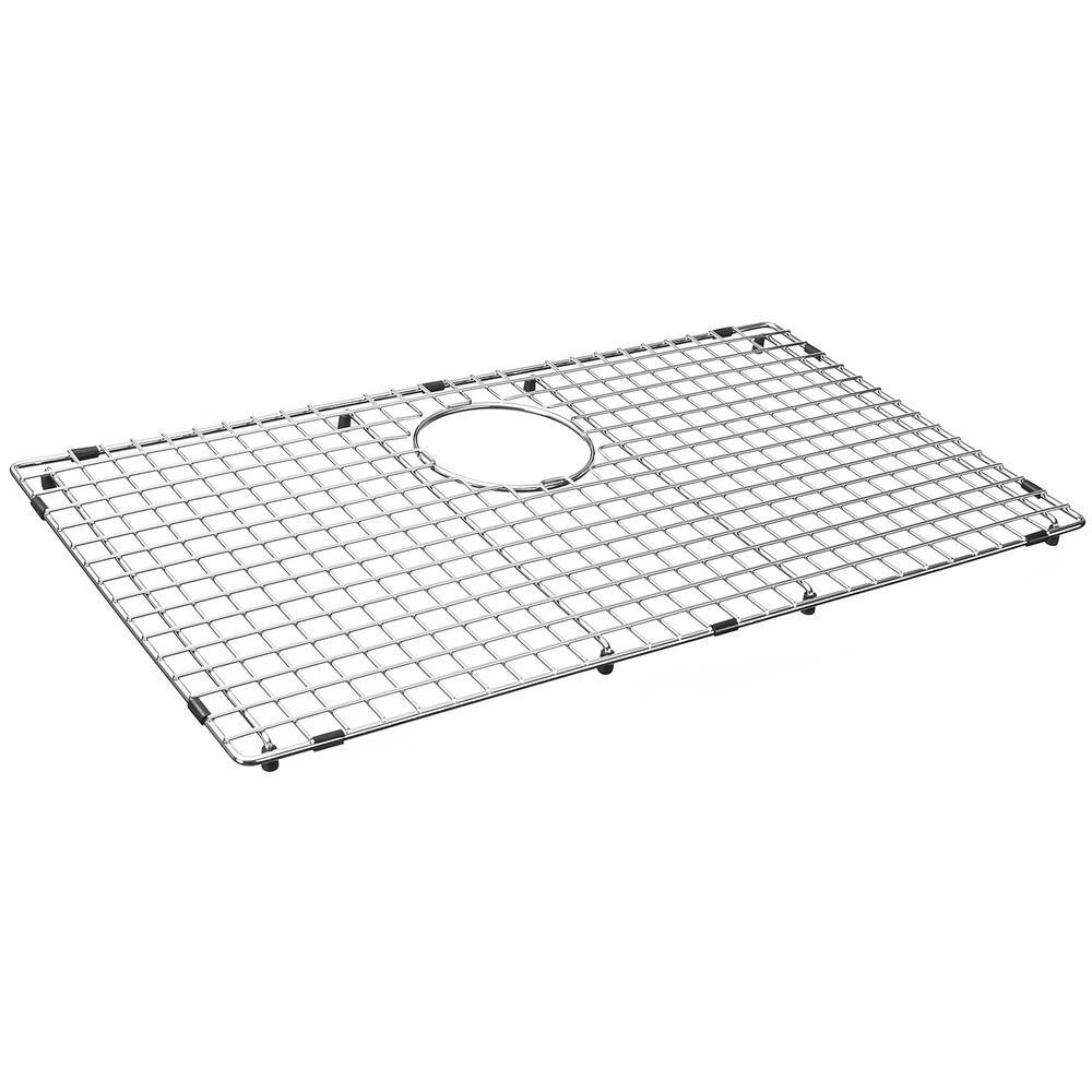 29.49 in. x 16.5 in. Rear Drain Heavy-Duty Stainless Steel Sink Grid price history on PriceWatchPro