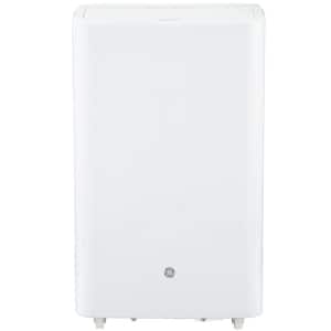 Ge 13 500 Btu 7 850 Btu Doe Portable Air Conditioner With Dehumidifier And Remote In Gray Apha14nylb The Home Depot