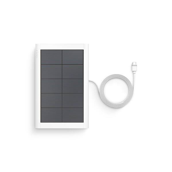 Ring Small Solar Panel, White B09YGLYSDM - The Home Depot