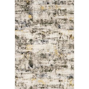 Aaliyah Multicolor 8 ft. x 10 ft. Casual Abstract Machine Washable Area Rug