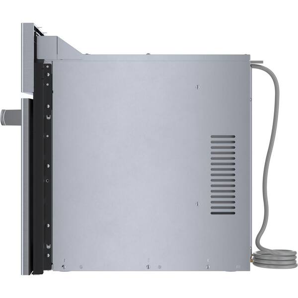 Bosch 500 Series 27 in. 1.6 cu. ft. Built In Microwave in Stainless Steel with Drop Down Door and Sensor Cooking HMB57152UC The Home Depot