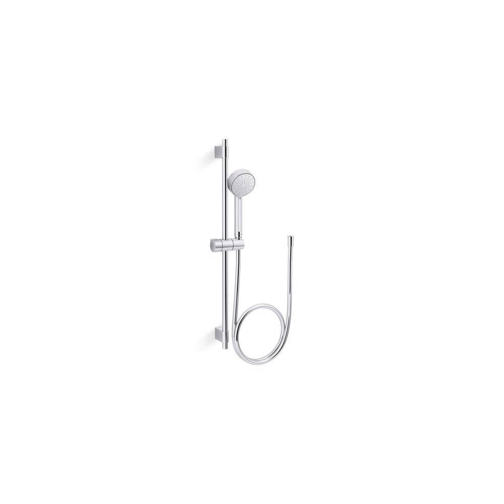 KOHLER Elate 28 in. 3-Spray Wall Mount Handheld Shower Head 1.75 GPM in ...