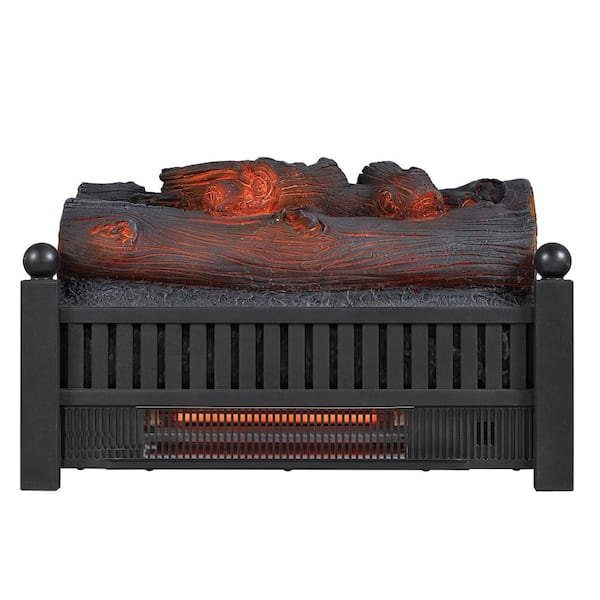 Duraflame 20.7 in. Infrared Quartz Electric Juniper Log Set Heater with Crackling Sound