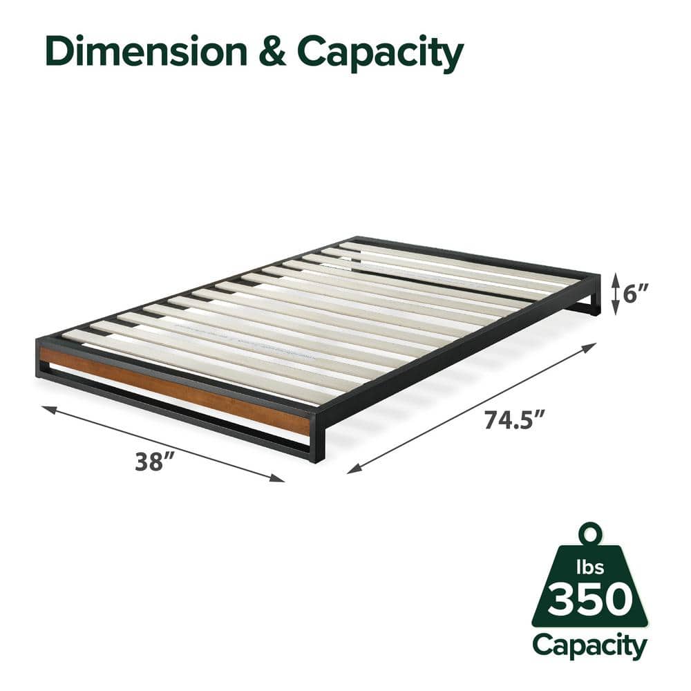 Buy GOOD DESIGN Winner Suzanne Brown Twin 6 in. Bamboo and Metal