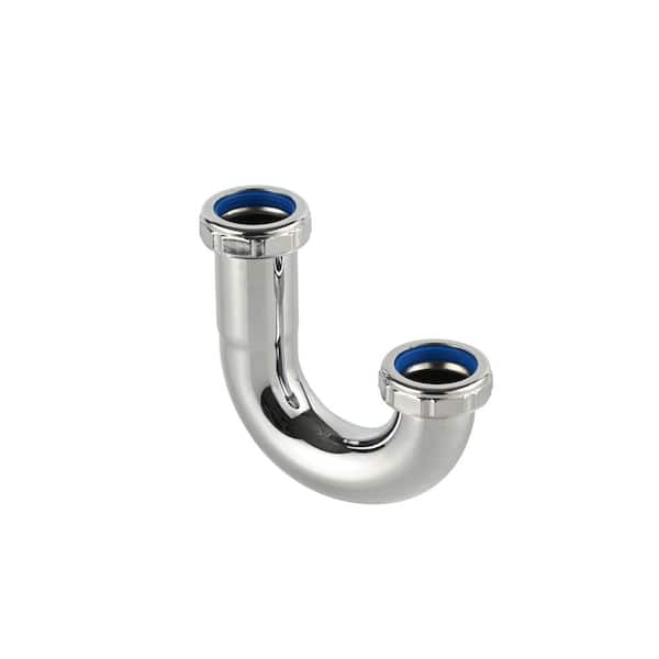 J-TRAP/A→Z Beat Everbilt 1-1/4in. 22-Gauge Chrome-Plated Brass Sink Drain J-Bend P