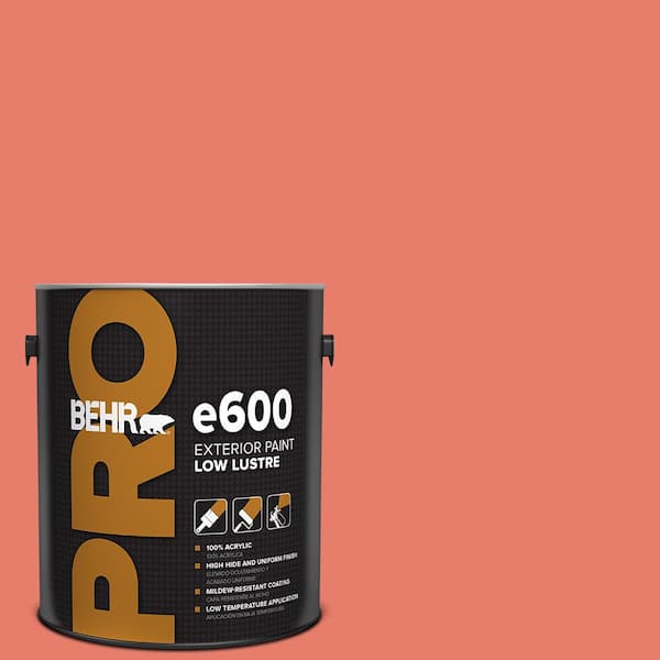 BEHR PRO 1 gal. #HDC-SM14-12 Cosmic Coral Low Luster Exterior Paint