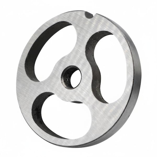 Meat Grinder Plate with 3 Big Holes, Stainless Steel Discs for Grinding Sausages, Hamburger, Vegetables, Chili, Meat