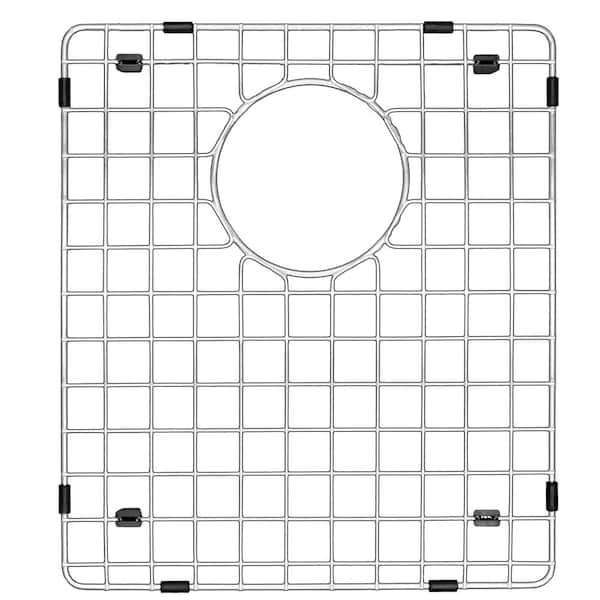 Karran 11-3/4 in. x 14-1/4 in. Stainless Steel Bottom Grid fits on sink SU76