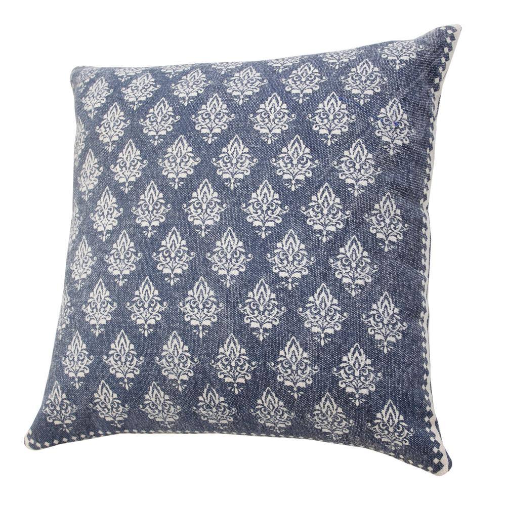 Classic Cotton Square Throw Pillow 20" x 20" - Neutral Tone