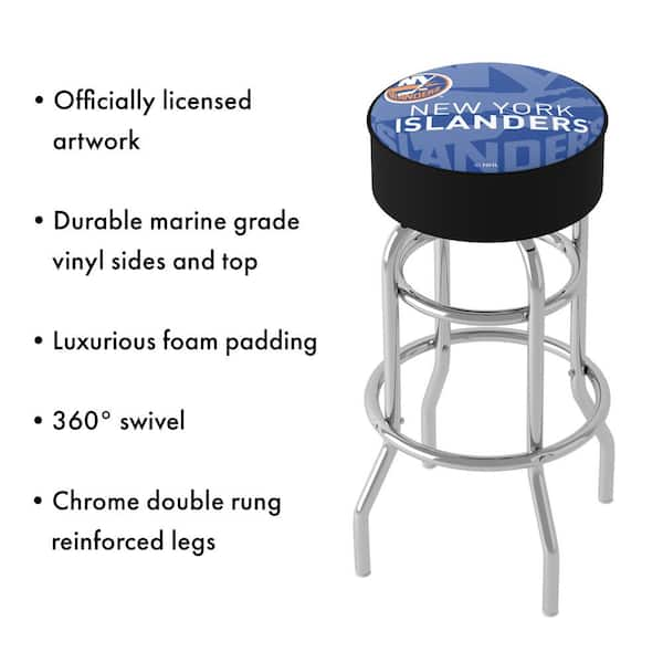 NHL Chrome Pub Table - Watermark - St. Louis Blues