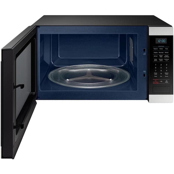 Samsung - 1.9 cu. ft. Countertop Microwave with Sensor Cook in Stainless Steel