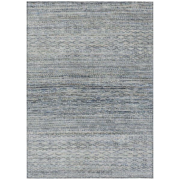 Chantille Machine Washable Indoor/Outdoor Abstract ACN2150 Linen 2 ft. 6 in. x 3 ft. 10 in. Area Rug