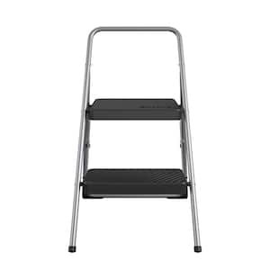 2-Step Household Folding Step Stool Ladder, 200 lbs. Load Capacity, Type 3 Duty Rating