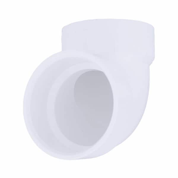 Charlotte Pipe 2 in. PVC DWV 90° Hub x Hub Vent Elbow Fitting