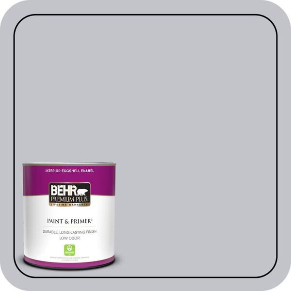 BEHR PREMIUM PLUS 1 qt. #N540-2 Glitter color Eggshell Enamel Low Odor Interior Paint & Primer