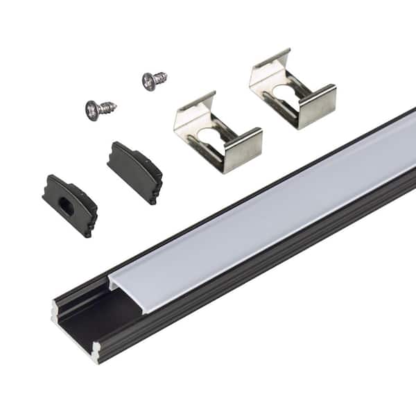 Armacost Lighting Surface Mount Black Tape Light Channel LED