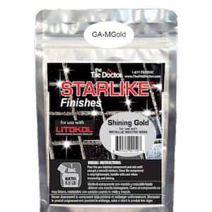 Starlike Finishes Epoxy Grout Additive - Shining Gold Metallic Collection 100 g (1-Pack)