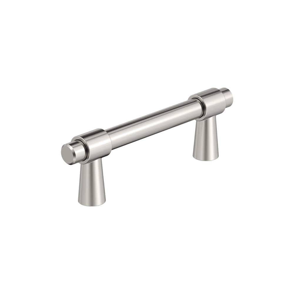 Destine 3 in. (76 mm) Modern Polished Nickel Bar Cabinet Pull price history on PriceWatchPro
