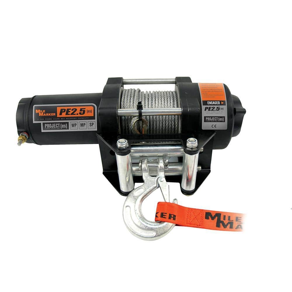 2,500 lb. Capacity PE2.5 ATV Winch with Rope and Remote price history on PriceWatchPro