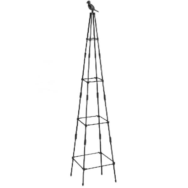 65 in. H Garden Trellis for Climbing Plants Outdoors Rustproof Plants Support with Adjustable Heights (2-Pack)
