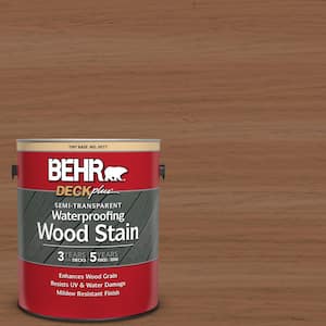 1 gal. #ST-152 Red Cedar Semi-Transparent Waterproofing Exterior Wood Stain