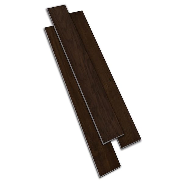 Lifeproof Black Elk Peak Hickory 0.28 in. T x 6.5 in. W Waterproof Engineered Hardwood Flooring (21.8 sq. ft./case)