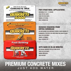 50 lb. Fast-Setting Concrete Mix