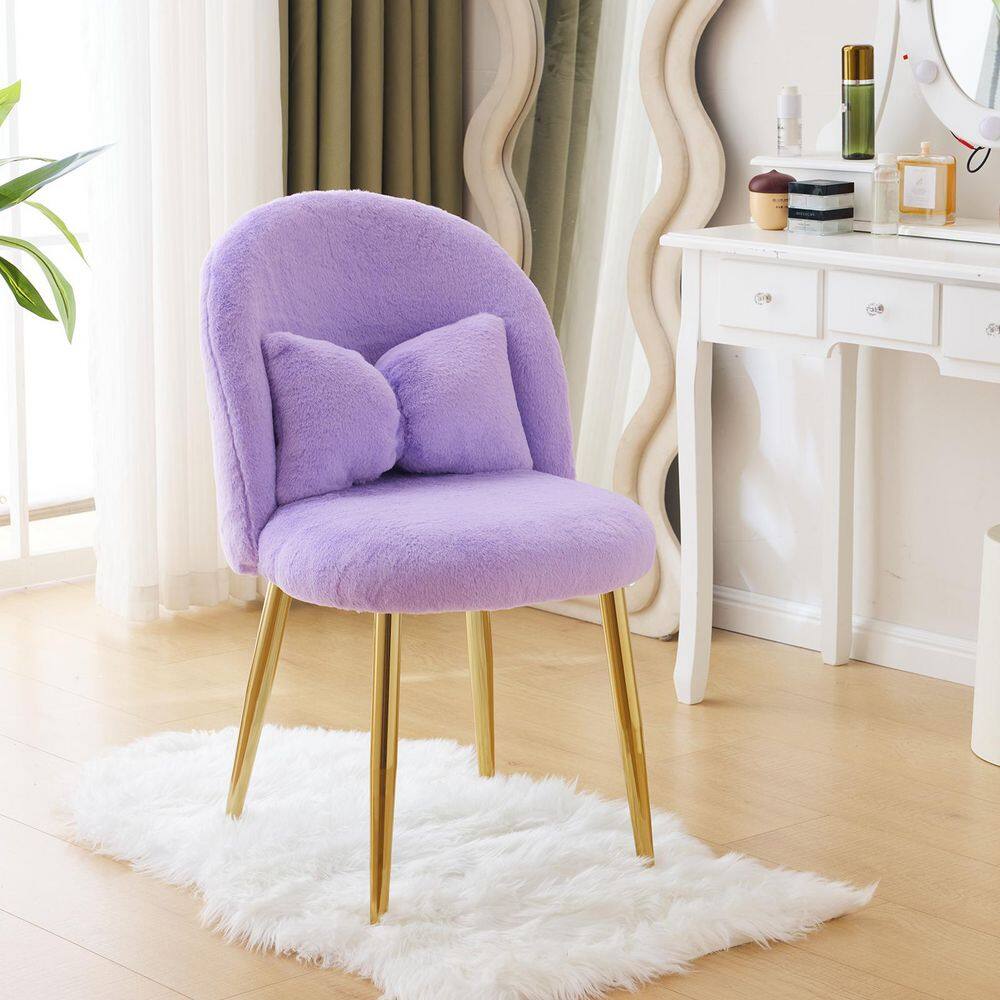 Pink Makeup Vanity Seats - thumbnail 2