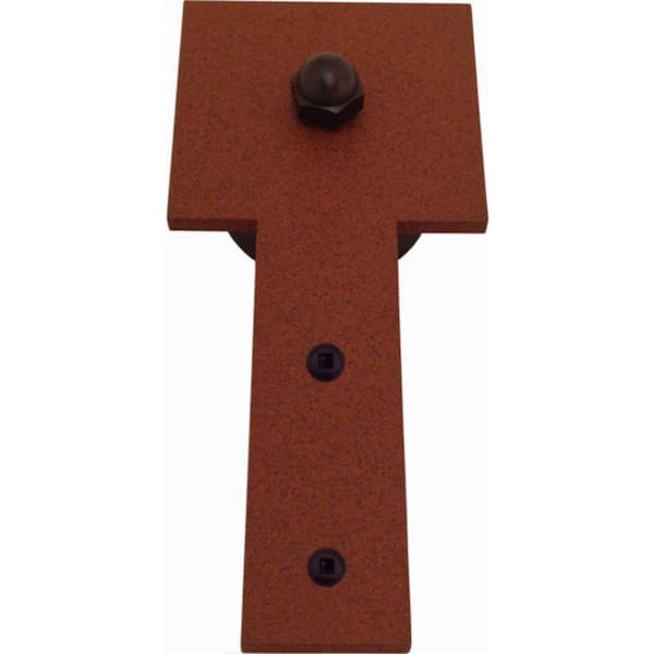 Quiet Glide 6-13/16 in. x 2-7/8 in. Cube Stick New Age Rust Roller Strap