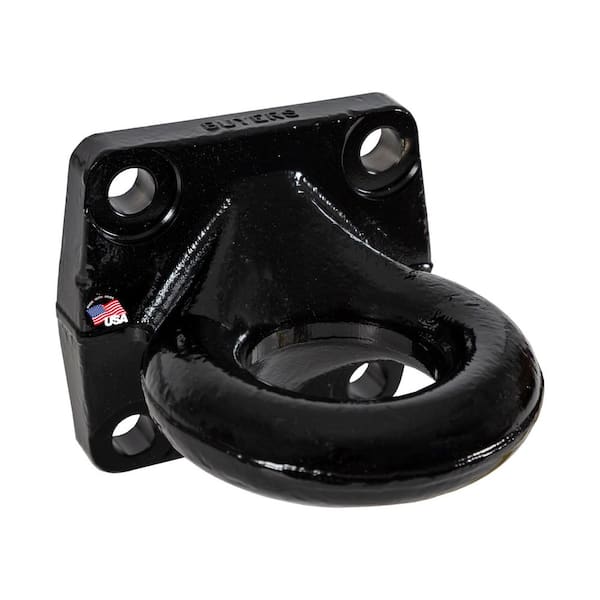 BUYERS PRODUCTS 3 in. Heavy-Duty Forged 4-Bolt Mount Drawbar