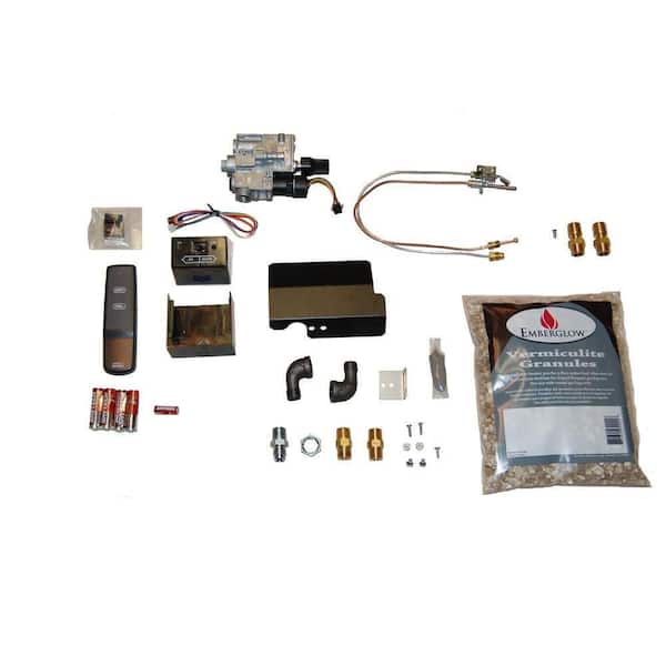 Emberglow Remote Controlled Safety Pilot Kit for Vented Gas Logs