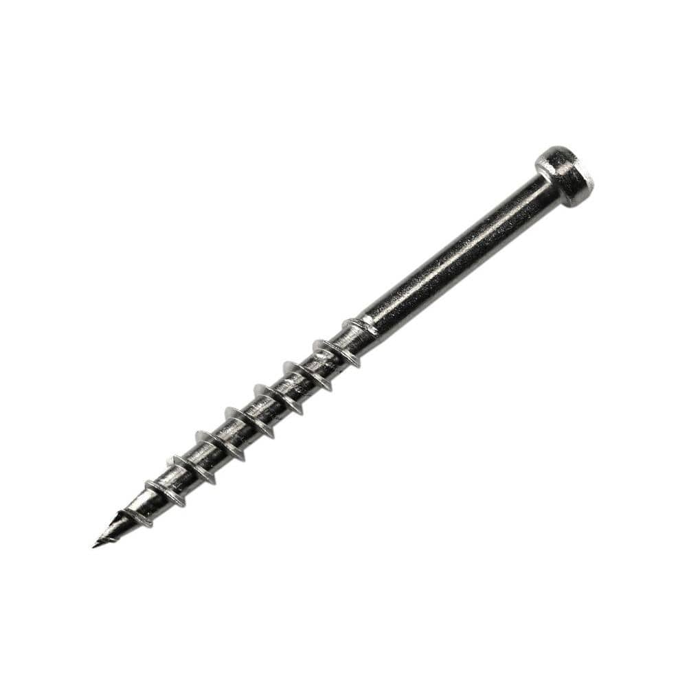 Kreg #8 x 2 in. KTX Square Drive Pan Head Stainless-Steel Deck Screws (700-Pack)