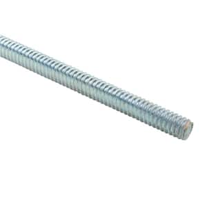 3/8 in. x 10 ft. Strut Fitting Galvanized Threaded Electrical Support Rod