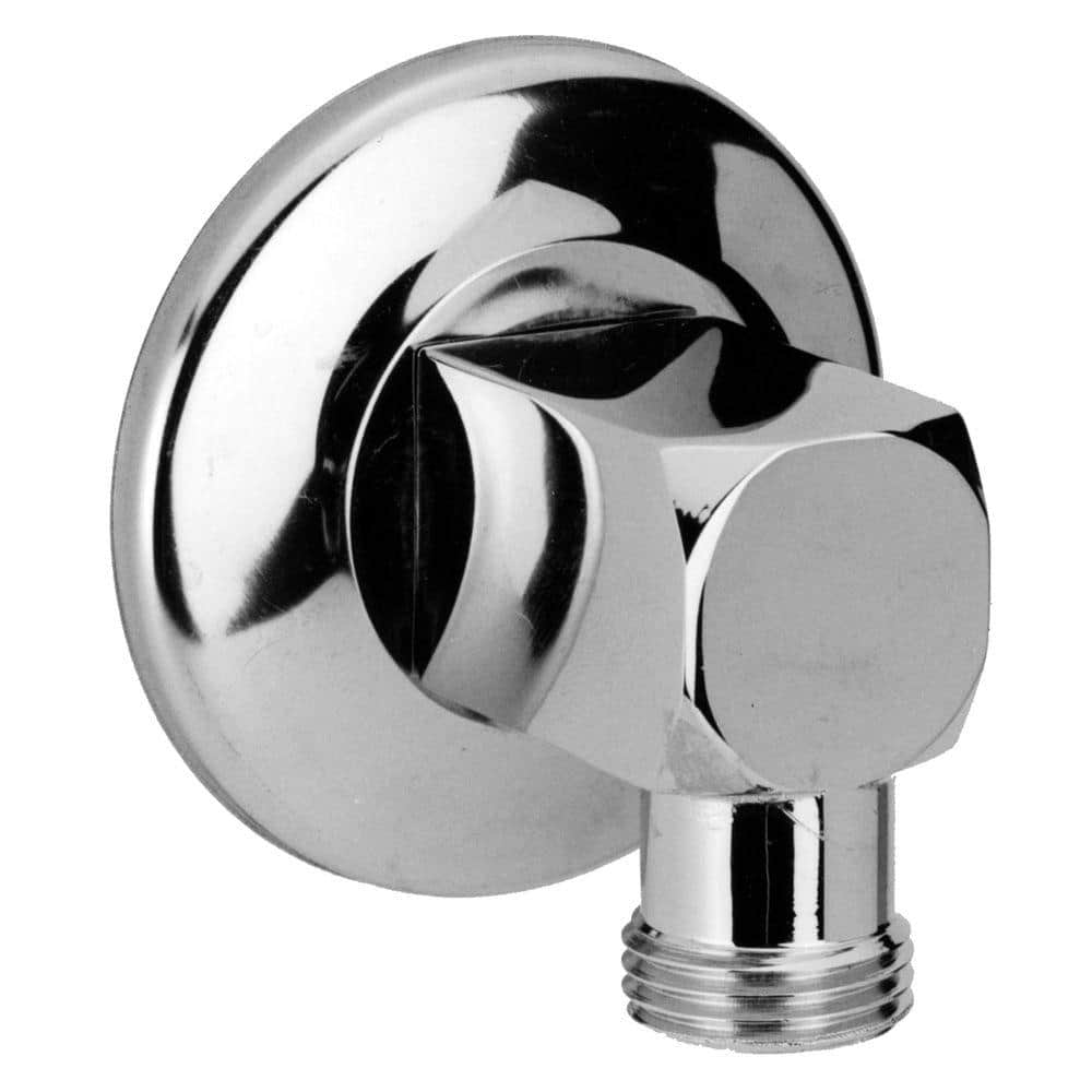 Polished Chrome Brass Wall Mounted Arm Diverter
