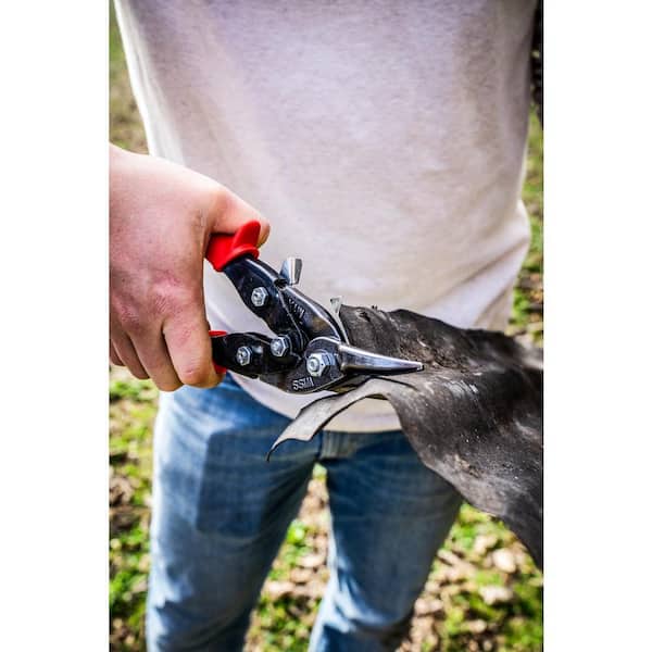 Crescent Wiss 9-3/4 in. Compound Action Straight and Left