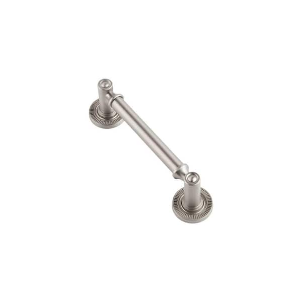 Sumner Street Home Hardware Minted 4 in. Center-to-Center Satin Nickel Cabinet Pull