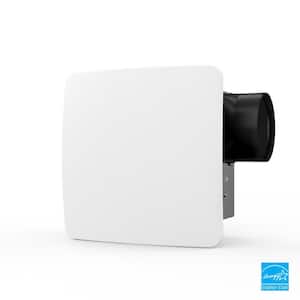 50 CFM Ceiling/Wall Mount Quiet Easy Roomside Installation Bathroom/Bath Exhaust Fan with Modern Easy Clean Shield Cover