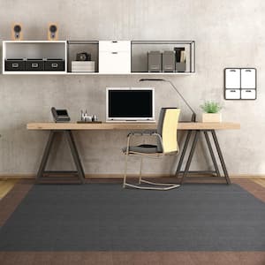 Willingham - Charcoal - Gray Residential 18 x 18 in. Peel and Stick Carpet Tile Square (36 sq. ft.)