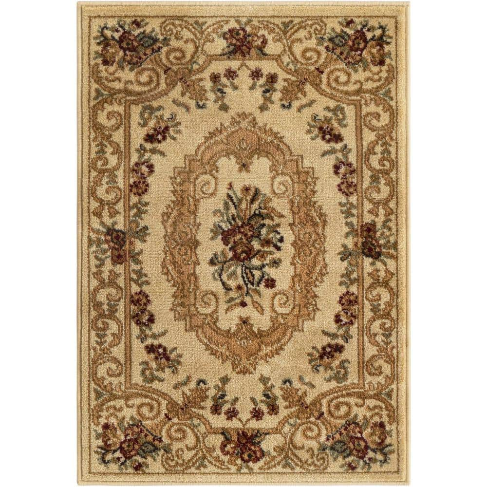 JONATHAN Y Estera Natural Brown Hand Woven Boucle Chunky Jute Natural 3 ft.  x 5 ft. Area Rug NFR102A-3 - The Home Depot