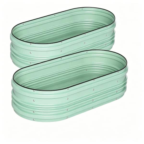 Metal - Oval - Plant Pots - The Home Depot