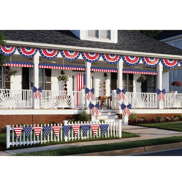 Amscan Patriotic Ultimate Outdoor Decorating Kit 244431 - The Home ...