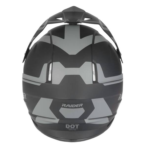 2x motorcycle helmets Ls2 Full Face Stream Evo Ninja Helmet (Red Blue Multiple air intake and flow exhaust vents provide breath Raider Z7 MX Off-Road Helmet