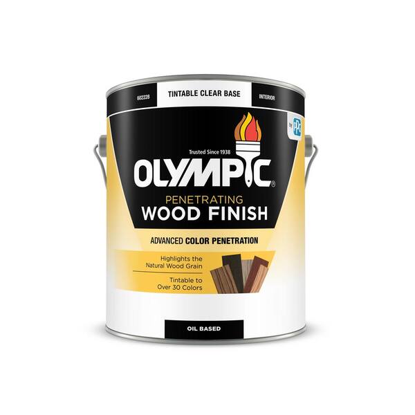Olympic 1-gal. Trail Oak Semi-Transparent Oil-Based Wood Finish Penetrating Interior Stain
