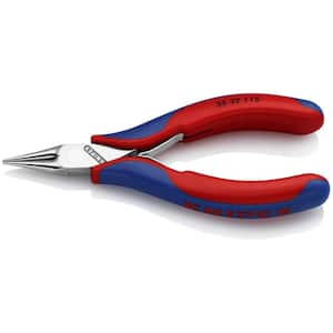 4-1/2 in. Electronics Pliers-Round Tips with Comfort Grip