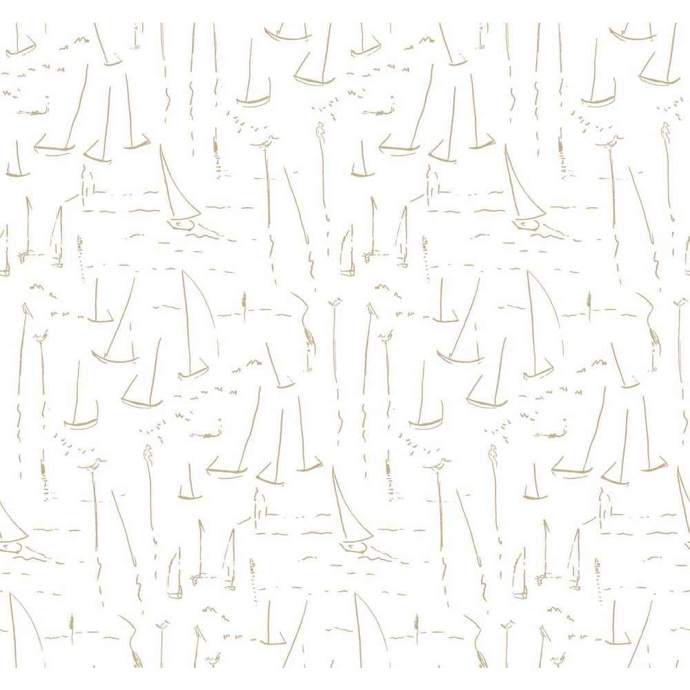 White Vermillion Coast Gold Wallpaper price history on PriceWatchPro