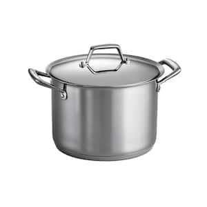 Tramontina Gourmet 20 Qt. Stainless Steel Stock Pot with Lid 80120/002DS -  The Home Depot