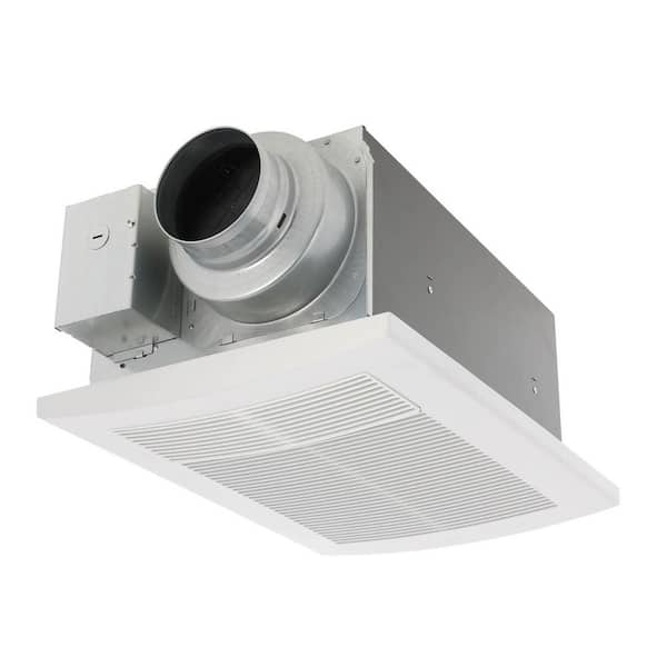 Whisper Cozy DC 80/110 CFM Pick-A-Flow Ceiling Bathroom Exhaust Fan/Heater with Flex-Z-Fast Easy Install Bracket