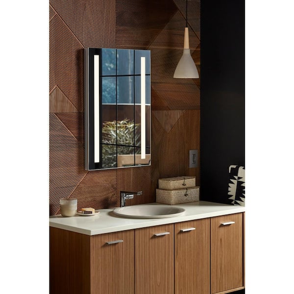 KOHLER Verdera 20 in. W x 30 in. H Recessed Lighted Medicine Cabinet