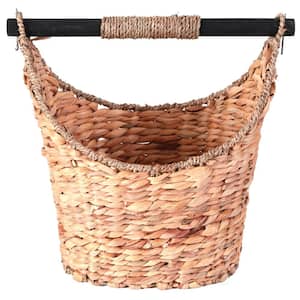 14.5W x 13.7/8H x 10D Rustic Willow Toilet Paper Holder - Magazine Basket