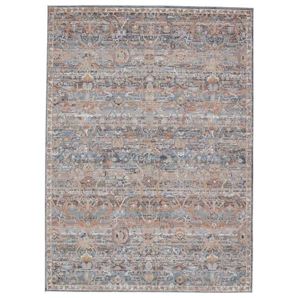 Jaipur Living Abrielle Multicolor/Sky Blue 6 ft.7 in. x 9 ft.6 in. Oriental Rectangle Area Rug